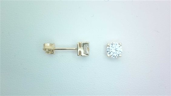 Orecchini Sommer 9KT in Oro giallo Cubic Zirconia 9K P.L. ZIRC G 1.20 G - 9K P.L. ZIRC G 1.20 G